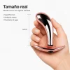 ANAL PLUG ERGO ROSE METAL SMALL