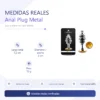 ANAL PLUG LUNA METAL SMALL GOLDEN