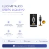 ANAL PLUG LUNA METAL SMALL GOLDEN