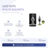 ANAL PLUG LUNA METAL MEDIUM RAINBOW