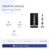 ANAL PLUG ORION METAL SMALL BLUE DARK