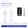 ANAL PLUG ORION METAL SMALL BLUE DARK