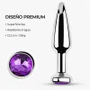 ANAL PLUG TITAN METAL MEDIUM DARK PURPLE