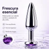 ANAL PLUG TITAN METAL MEDIUM DARK PURPLE