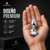 ANAL PLUG PHOTON METAL SMALL
