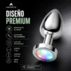 ANAL PLUG PHOTON METAL SMALL