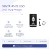 ANAL PLUG PHOTON METAL SMALL