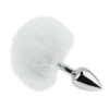 ANAL PLUG BUNNY METAL SMALL WHITE