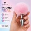 ANAL PLUG BUNNY METAL SMALL PINK