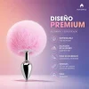 ANAL PLUG BUNNY METAL SMALL PINK