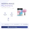 ANAL PLUG BUNNY METAL SMALL PINK