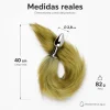 ANAL PLUG TAIL METAL SMALL FOX