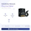 ANAL PLUG TAIL METAL SMALL BLACK