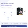 ANAL PLUG TAIL METAL SMALL PINK