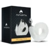 ANAL PLUG TAIL METAL SMALL WHITE