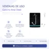 ANAL HOOK STEEL SMALL