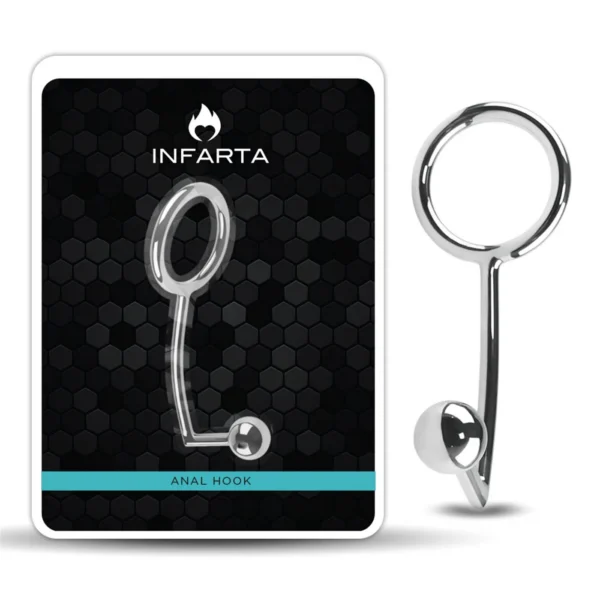 ANAL RING HOOK STEEL SMALL