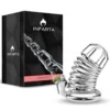 CHASTITY HELIX SHIELD METAL MEDIUM