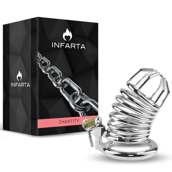 CHASTITY HELIX SHIELD METAL MEDIUM