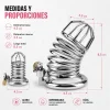CHASTITY HELIX SHIELD METAL MEDIUM