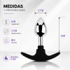 ANAL PLUG SILVERPULSE METAL SMALL