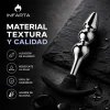 ANAL PLUG SILVERPULSE DOUBLE METAL SMALL