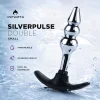 ANAL PLUG SILVERPULSE DOUBLE METAL SMALL