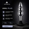 ANAL PLUG SILVERPULSE DOUBLE METAL SMALL