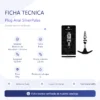 ANAL PLUG SILVERPULSE DOUBLE METAL SMALL