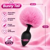 ANAL PLUG BUNNY SILICONE SMALL PINK
