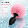 ANAL PLUG BUNNY SILICONE MEDIUM PINK
