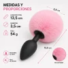 ANAL PLUG BUNNY SILICONE MEDIUM PINK