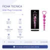 ANAL PLUG LOVE SILICONE MEDIUM PINK