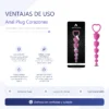ANAL PLUG LOVE SILICONE MEDIUM PINK
