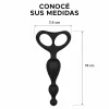 ANAL PLUG FANTASY SILICONE BLACK