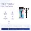 ANAL PLUG FANTASY SILICONE BLACK