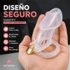CHASTITY GUARDIAN SENIOR SILICONE LONG TRANSPARENT