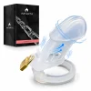 CHASTITY GUARDIAN SENIOR SILICONE LONG TRANSPARENT