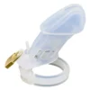 CHASTITY GUARDIAN SENIOR SILICONE LONG TRANSPARENT