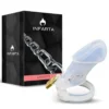 CHASTITY GUARDIAN SENIOR SILICONE LONG TRANSPARENT