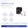 CHASTITY GUARDIAN JUNIOR PLASTIC SHORT TRANSPARENT