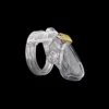 CHASTITY GUARDIAN JUNIOR PLASTIC SHORT TRANSPARENT
