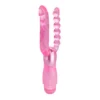 VIBRADOR DOBLE PENETRACION  ANAL VAGINAL