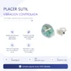 ANILLO VIBRADOR MARIPOSA TRANSPARENTE