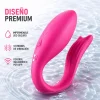 COUPLE VIBRATOR - APP ROSE FUSION