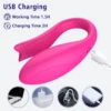 COUPLE VIBRATOR - APP ROSE FUSION
