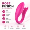 COUPLE VIBRATOR - APP ROSE FUSION