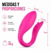 COUPLE VIBRATOR - APP ROSE FUSION