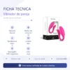 COUPLE VIBRATOR - APP ROSE FUSION