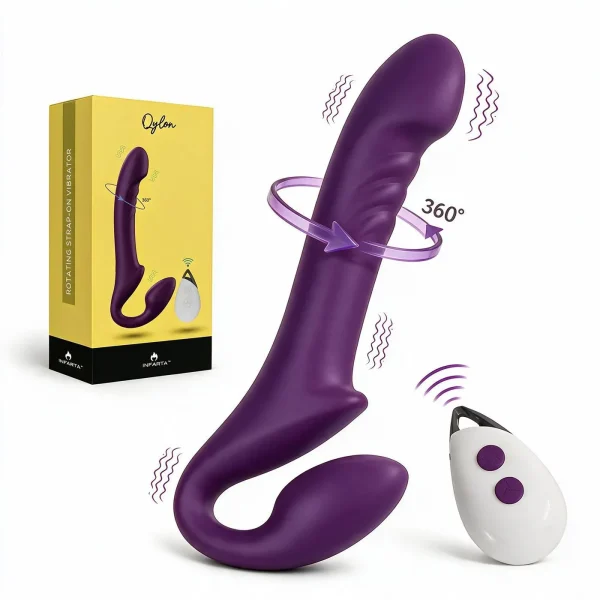 STRAP-ON VIBRATOR QYLON